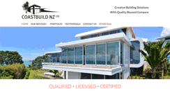 Desktop Screenshot of coastbuild.co.nz